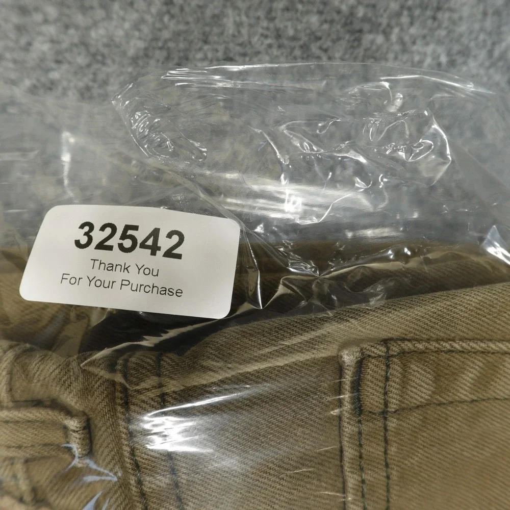 Levi's 550 Jeans Mens 31x32 Olive Brown Relaxed Fit‎ Tapered Leg Denim Cotton